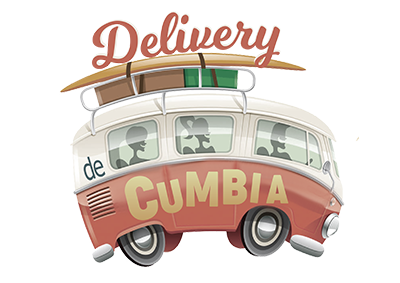 Logo de Delivery de Cumbia